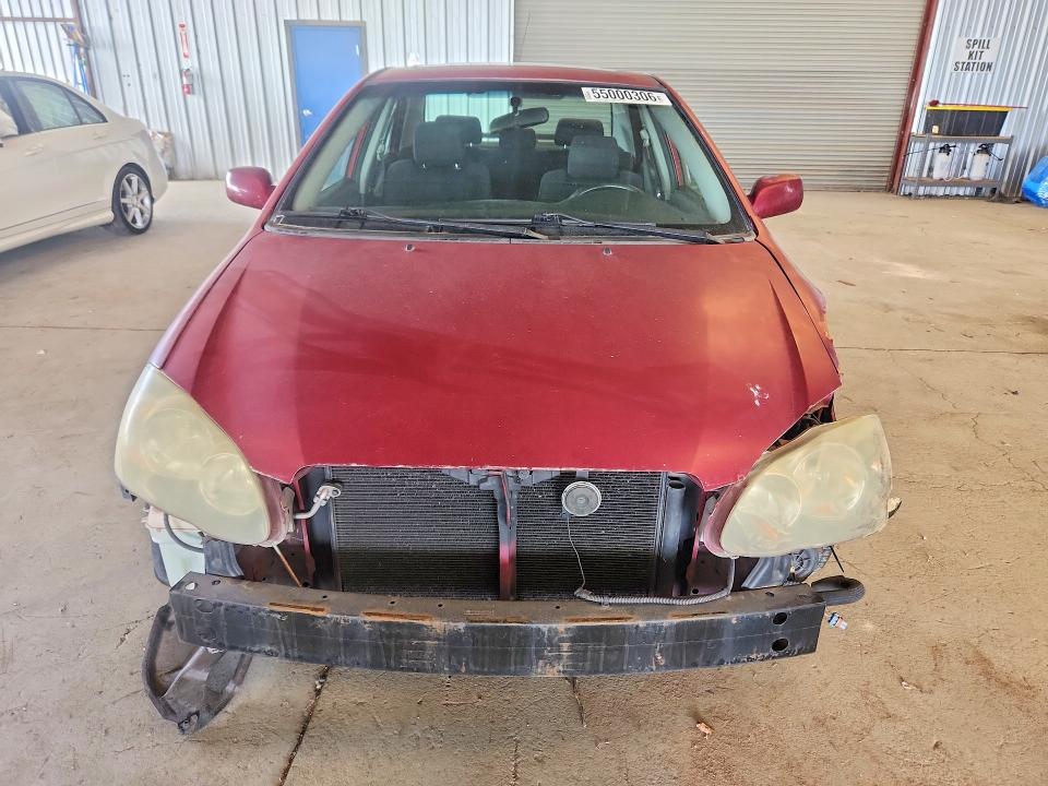 2006 Toyota VIN 2T1BY30EX6C550884 COPART salvage auction — FRONT END, Ca - Salvage Certificate, sold $1,200 on 2026-07-02 (photo 5)