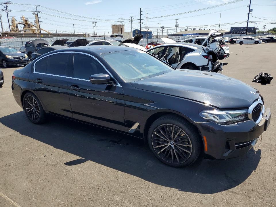 2023 BMW 5er VIN WBA53BH0XPWY28445 COPART salvage auction — FRONT END, Ca - Salvage Certificate, sold $16,400 on 2026-07-27 (photo 4)
