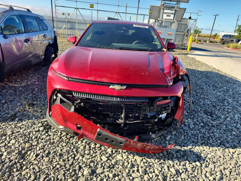 2026 Chevrolet Equinox VIN 3GN7DMRP1TS137477 COPART salvage auction — FRONT END, CA - SALVAGE CERTIFICATE, sold $3,850 on 2026-07-02 (photo 5)
