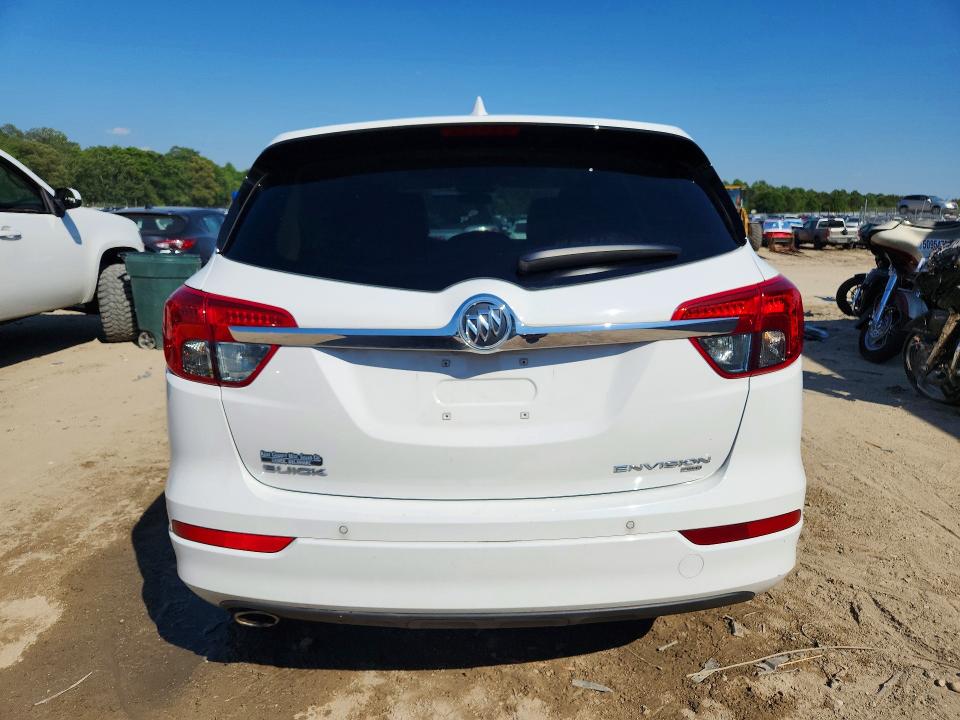2018 Buick Envision VIN LRBFX2SA5JD058699 COPART salvage auction — FRONT END, De - Salvage Certificate, sold $1,550 on 2026-07-28 (photo 6)
