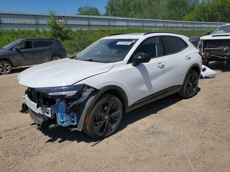 2022 Buick Envision VIN LRBAZLR48ND114165 COPART salvage auction — FRONT END, Mi - Cert Of Title-Rebuilt Salvage, sold $7,700 on 2026-07-15 (photo 1)