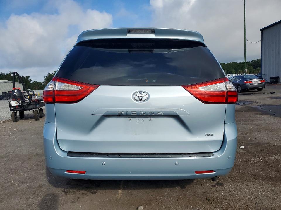 2015 Toyota Sienna VIN 5TDYK3DC4FS530027 COPART salvage auction — FRONT END, Fl - Cert Of Title Slvg Rebuildable, sold $5,000 on 2026-07-13 (photo 6)