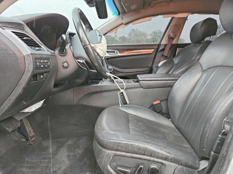 2018 Genesis G80 VIN KMHGN4JE0JU249471 COPART salvage auction — FRONT END, Il - Salvage Certificate, sold $1,700 on 2026-07-17 (photo 7)