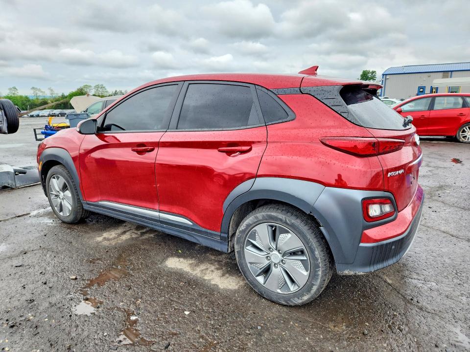 2021 Hyundai Kona VIN KM8K53AG4MU104198 COPART salvage auction — REAR END, Pa - Certificate Of Salvage, sold $8,600 on 2026-07-14 (photo 2)