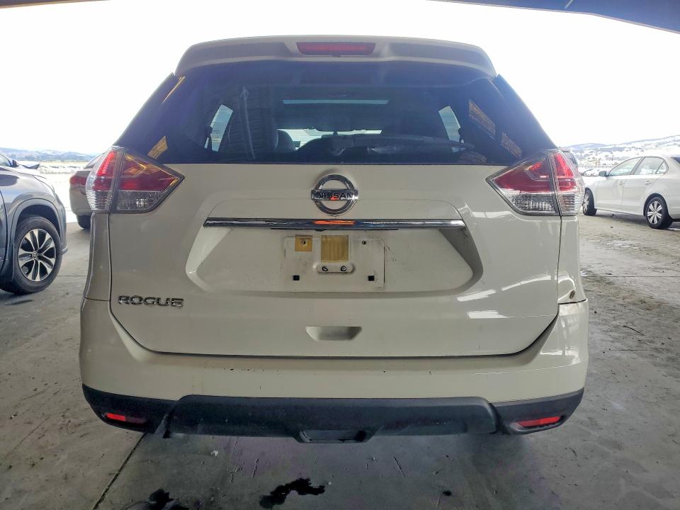 2016 Nissan Rogue VIN JN8AT2MT8GW002456 COPART salvage auction — FRONT END, Ca - Salvage Certificate, sold $2,750 on 2026-07-02 (photo 6)