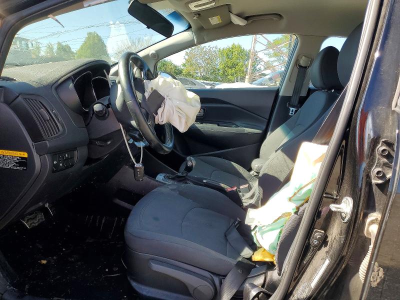 2014 Kia VIN KNADN4A33E6353482 COPART salvage auction — FRONT END, In - Cert Of Title-Salvage Title, sold $450 on 2026-07-06 (photo 7)