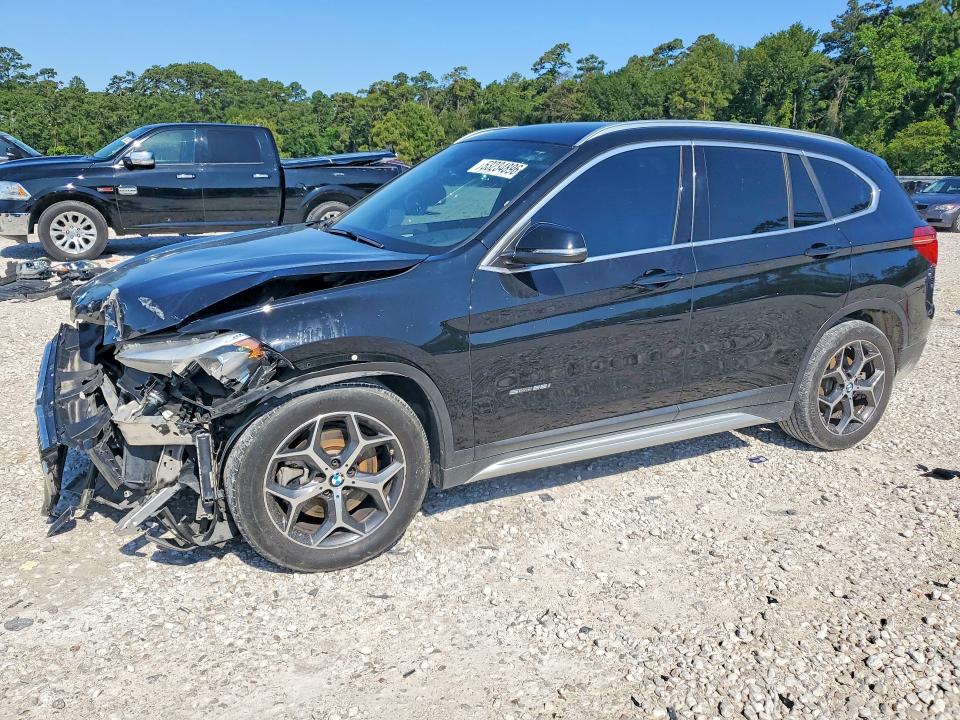 2017 BMW X1 VIN WBXHU7C39H5H35795 COPART salvage auction — FRONT END, Tx - Cert Of Title-Reblt Slvg Flood, sold $1,750 on 2026-07-02 (photo 1)