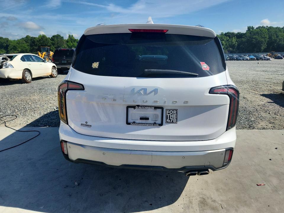 2023 Kia Telluride VIN 5XYP54GC6PG383843 COPART salvage auction — FRONT END, Ga - Cert Of Title-Salvage, sold $8,000 on 2026-07-23 (photo 6)