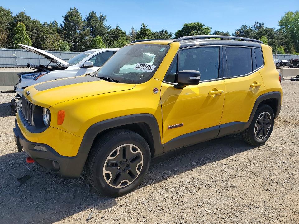 2015 Jeep VIN ZACCJBCT0FPB75174 COPART salvage auction — SIDE, Il - Salvage Certificate, sold $1,950 on 2026-08-06 (photo 1)