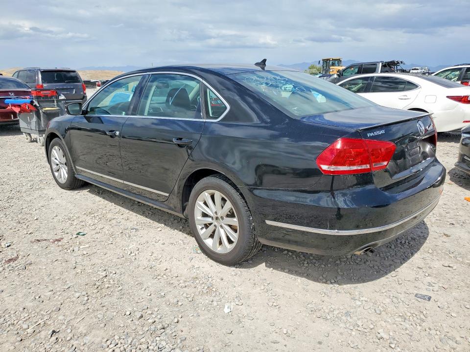 2013 Volkswagen Passat VIN 1VWCP7A3XDC068723 COPART salvage auction — SIDE, Ut - Salvage Certificate, sold $1,150 on 2026-07-03 (photo 2)