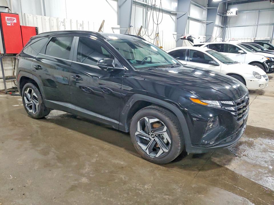2022 Hyundai Tucson VIN KM8JFCA18NU017278 COPART salvage auction — REAR END, Tx - Certificate Of Title, sold $8,600 on 2026-07-14 (photo 4)