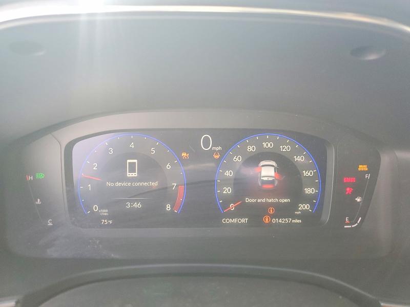 2025 Acura Integra VIN 19UDE5G94SA002854 COPART salvage auction — SIDE, OH - CERT OF TITLE-SALVAGE, sold $20,800 on 2026-07-24 (photo 9)