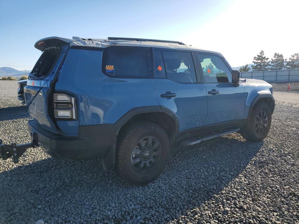 2025 Toyota Land cruiser VIN JTEABFAJ5SK026766 COPART salvage auction — ROLLOVER, NV - SALVAGE TITLE, sold $27,750 on 2026-07-30 (photo 3)