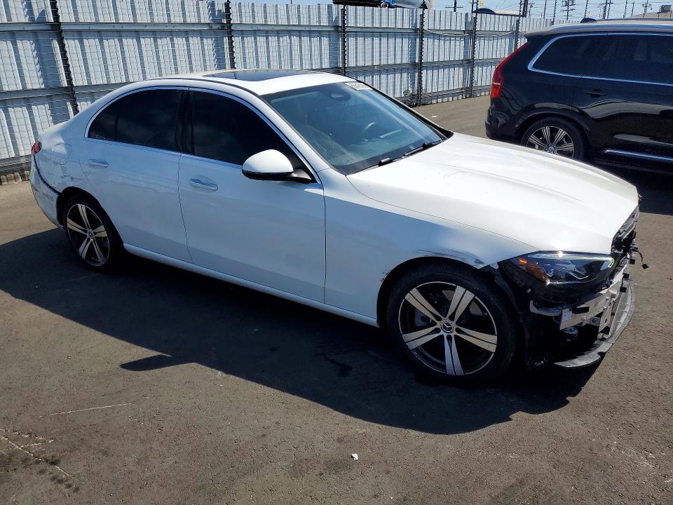 2025 Mercedes-benz VIN W1KAF4GB3SR259166 COPART salvage auction — FRONT END, Ca - Salvage Certificate, sold $21,800 on 2026-07-06 (photo 4)