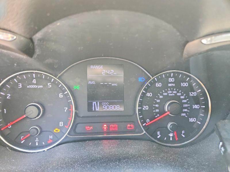 2016 Kia VIN KNAFK4A64G5537821 COPART salvage auction — VANDALISM, Va - Certificate Of Title, sold $1,750 on 2026-07-07 (photo 9)