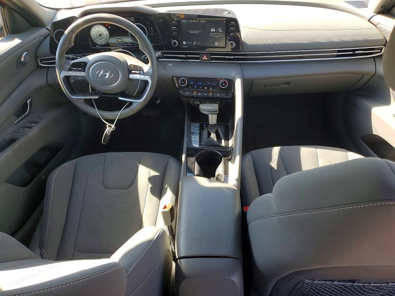 2021 Hyundai Elantra VIN KMHLN4AG1MU180231 COPART salvage auction — FRONT END, Id - Salvage Certificate Of Title, sold $4,700 on 2026-07-30 (photo 8)