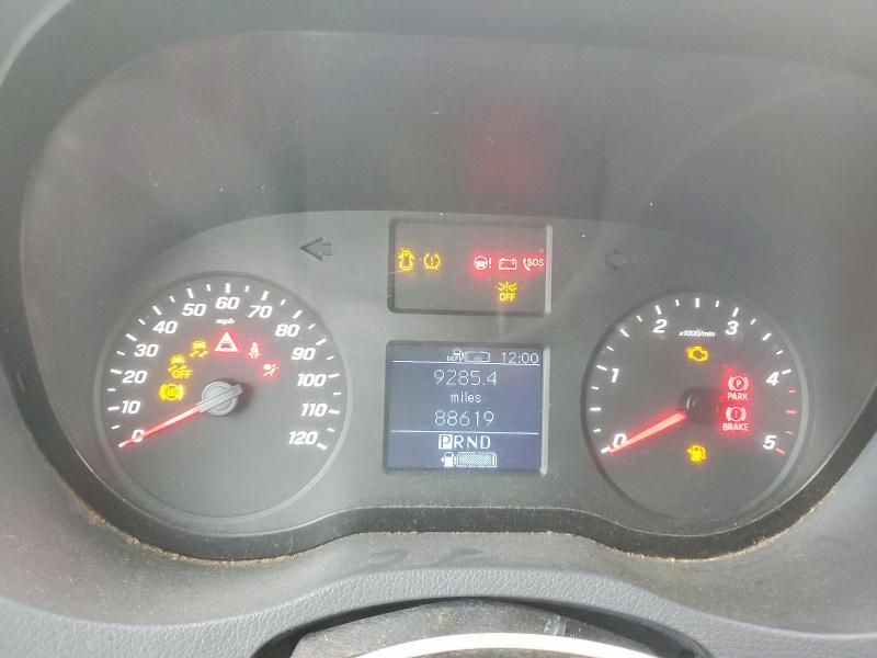 2019 Mercedes-benz Sprinter VIN WD4PF1CD0KP142074 COPART salvage auction — FRONT END, Tx - Certificate Of Title, sold $11,900 on 2026-07-29 (photo 9)