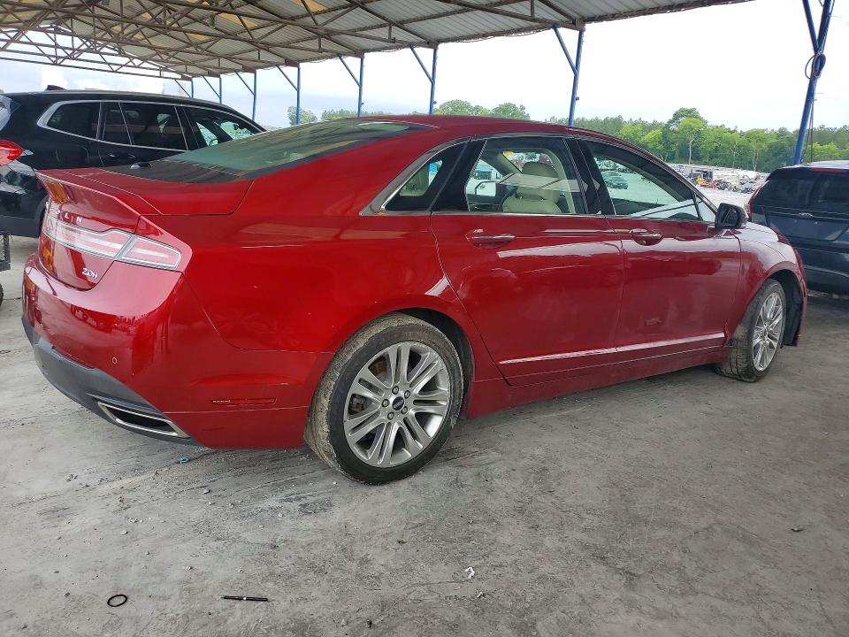 2015 Lincoln Mkz VIN 3LN6L2LU3FR608417 COPART salvage auction — FRONT END, Ga - Cert Of Title-Salvage, sold $2,400 on 2026-07-09 (photo 3)