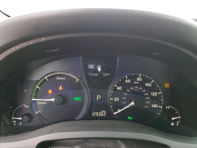 2010 Lexus Rx VIN JTJZB1BA1A2400732 COPART salvage auction — FRONT END, Ca - Salvage Certificate, sold $2,400 on 2026-07-17 (photo 9)