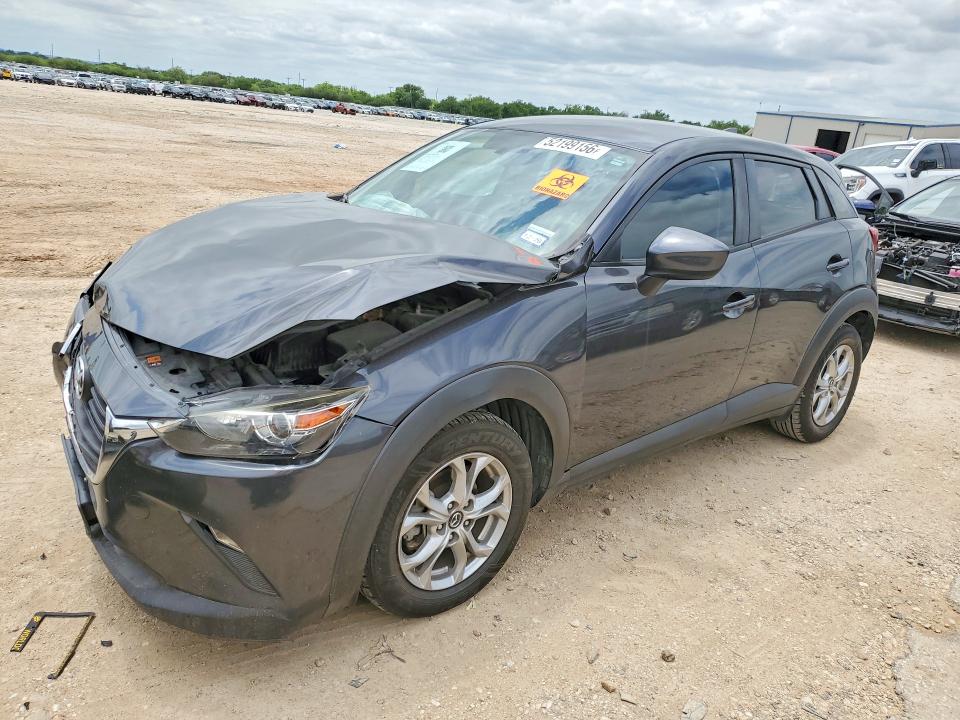 2017 Mazda Cx-3 VIN JM1DKDB74H0170743 COPART salvage auction — FRONT END, Tx - Salvage Vehicle Title, sold $2,600 on 2026-07-23 (photo 1)