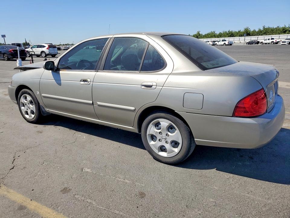 2004 Nissan Sentra VIN 3N1CB51D14L917840 COPART salvage auction — FRONT END, Ca - Salvage Certificate, sold $600 on 2026-07-02 (photo 2)