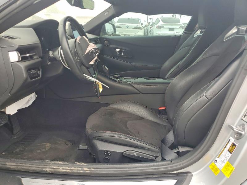 2022 Toyota Supra VIN WZ1DB2C06NW048935 COPART salvage auction — FRONT END, Ca - Salvage Certificate, sold $17,100 on 2026-07-20 (photo 7)