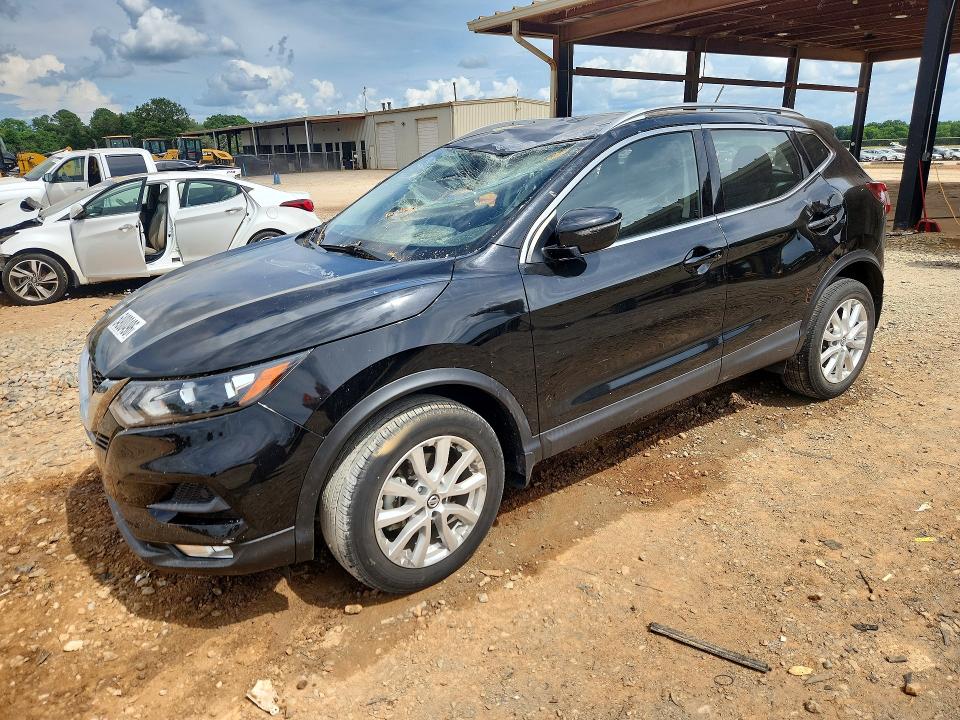 2021 Nissan VIN JN1BJ1BV2MW321161 COPART salvage auction — ROOF, Tn - Salvage Certificate, sold $3,800 on 2026-07-22 (photo 1)
