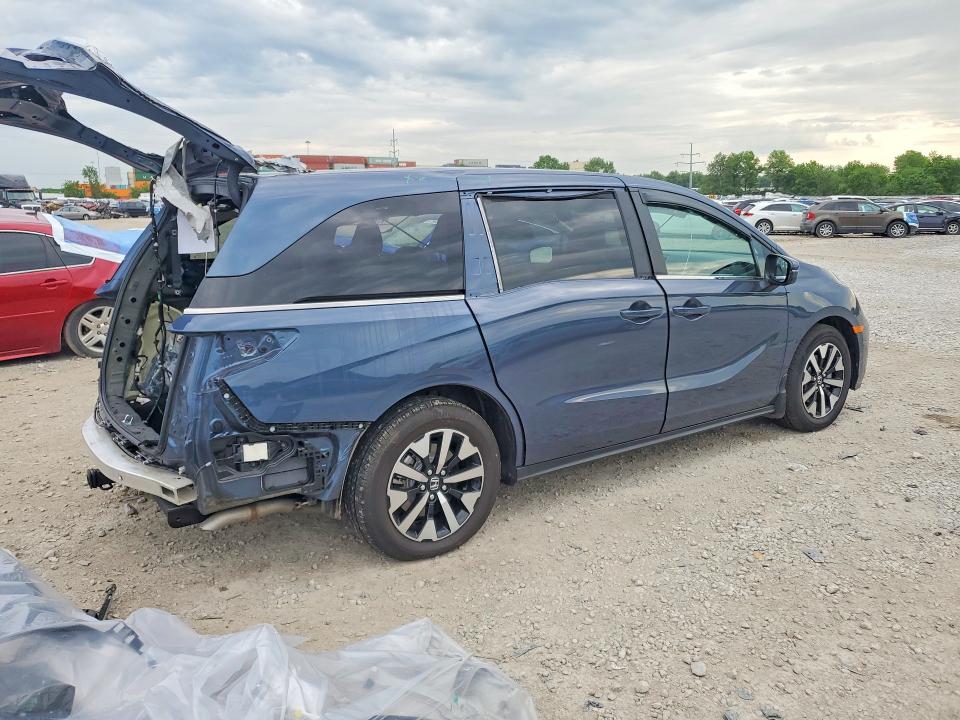 2026 Honda Odyssey VIN 5FNRL6H63TB037673 COPART salvage auction — REAR END, Oh - Cert Of Title-Salvage, sold $14,100 on 2026-07-31 (photo 3)