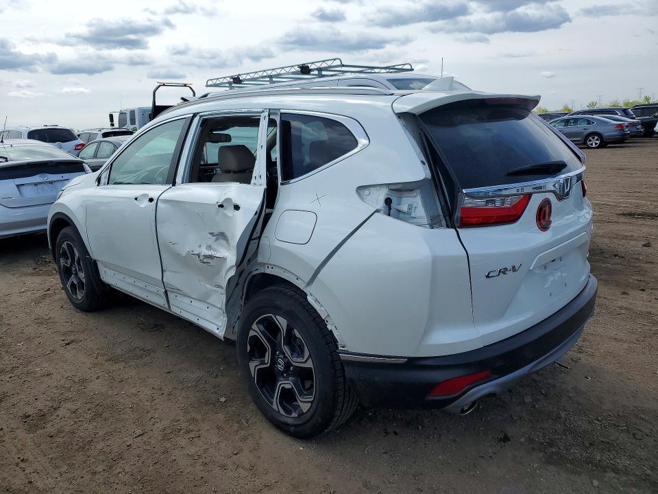 2018 Honda Cr-v VIN 2HKRW2H93JH663930 COPART salvage auction — SIDE, Il - Salvage Certificate, sold $11,600 on 2026-07-09 (photo 2)