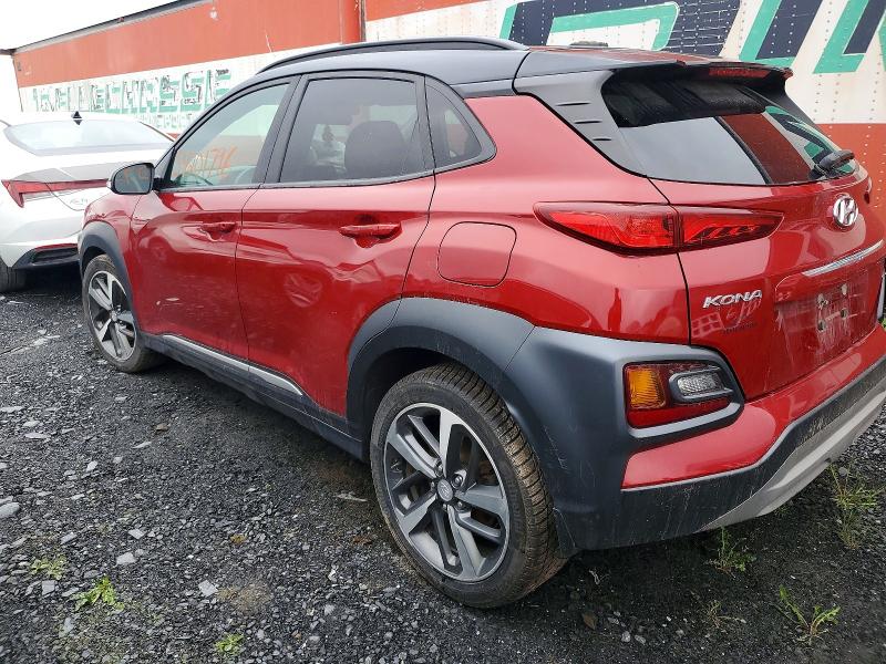 2019 Hyundai Kona VIN KM8K3CA50KU318123 COPART salvage auction — FRONT END, Qc - Gravement Accidente, sold $500 on 2026-07-21 (photo 2)