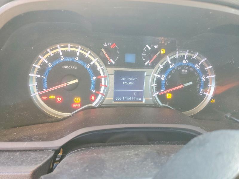 2014 Toyota 4runner VIN JTEZU5JR7E5065021 COPART salvage auction — FRONT END, Ca - Dis/Dlr/Exp Only Clean Title, sold $7,800 on 2026-07-09 (photo 9)