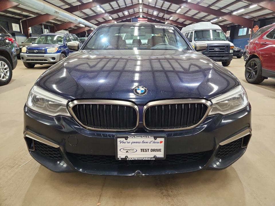 2018 BMW M550i xdrive VIN WBAJB9C52JB035796 COPART salvage auction — MINOR DENT/SCRATCHES, Ma - Certificate Of Title, sold $12,400 on 2026-07-27 (photo 5)