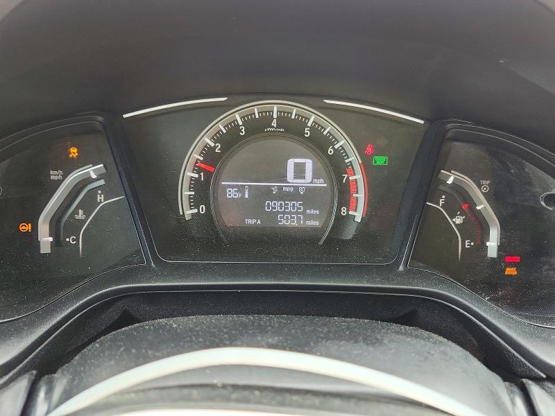 2017 Honda VIN 19XFC2E50HE062146 COPART salvage auction — FRONT END, Ga - Cert Of Title-Salvage, sold $3,900 on 2026-07-02 (photo 9)