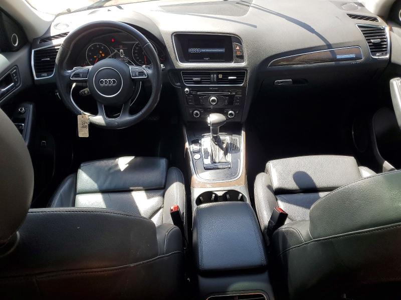 2013 Audi Q5 VIN WA1LFAFP5DA019403 COPART salvage auction — REAR END, Or - Salvage Title Certificate, sold $1,750 on 2026-07-06 (photo 8)