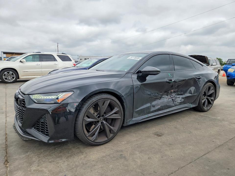 2022 Audi VIN WUAPCBF25NN905650 COPART salvage auction — SIDE, Tx - Salvage Vehicle Title, sold $39,500 on 2026-07-23 (photo 1)