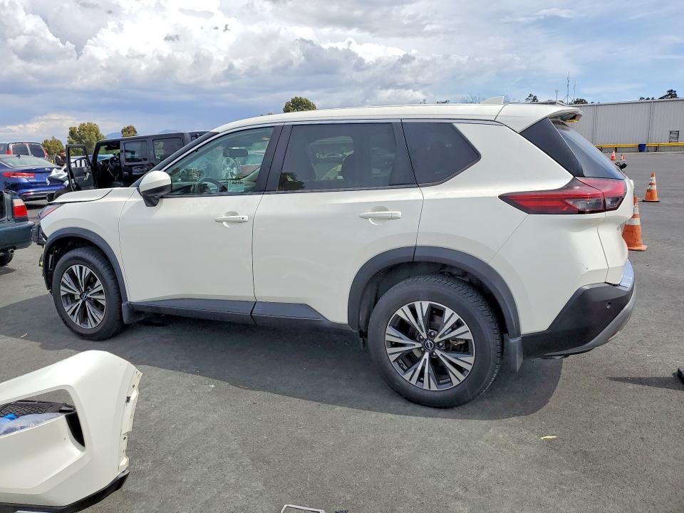 2023 Nissan Rogue VIN JN8BT3BA4PW004216 COPART salvage auction — FRONT END, Ca - Salvage Certificate, sold $6,500 on 2026-07-06 (photo 2)