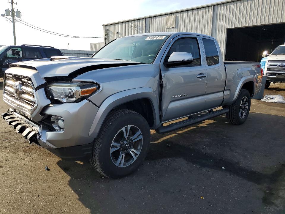 2017 Toyota Tacoma VIN 5TFSZ5AN9HX068743 COPART salvage auction — FRONT END, Fl - Cert Of Title Slvg Rebuildable, sold $9,000 on 2026-07-13 (photo 1)