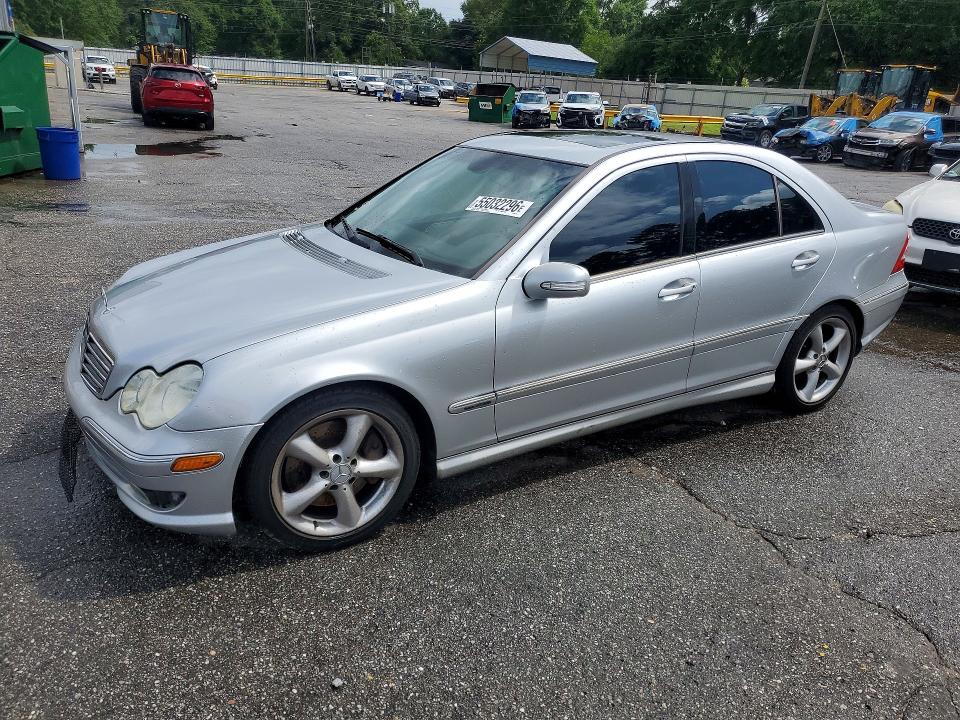 2005 Mercedes-benz C-klasse VIN WDBRF40J85F683140 COPART salvage auction — UNDERCARRIAGE, Al - Cert Of Title-Salvage Title, sold $225 on 2026-07-06 (photo 1)