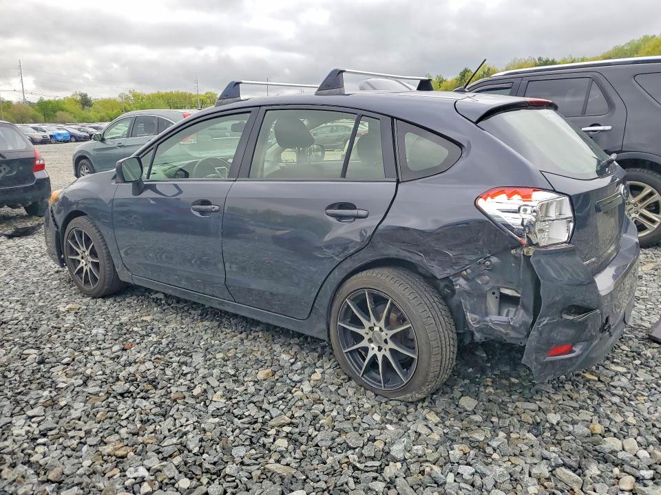 2013 Subaru Impreza VIN JF1GPAA61D1883843 COPART salvage auction — REAR END, Ma - Cert Of Title-Reconstrctd Coll, sold $400 on 2026-07-15 (photo 2)