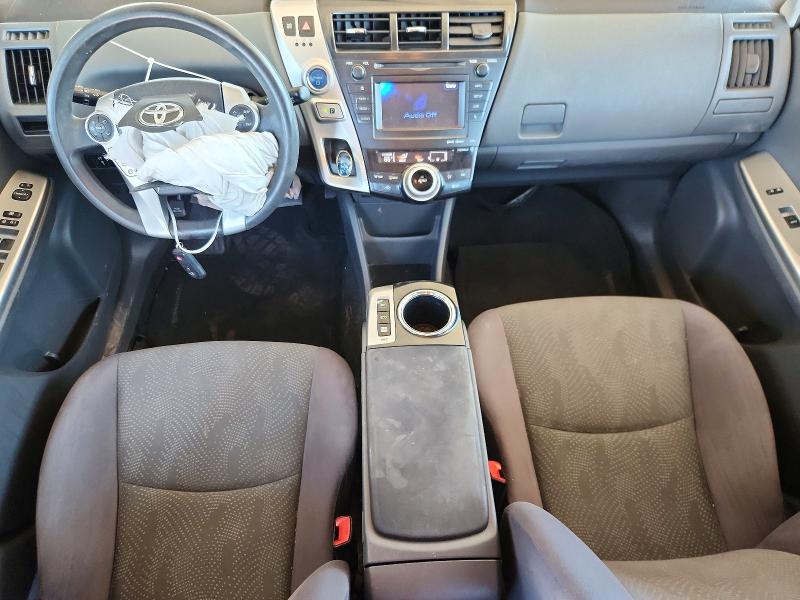 2014 Toyota Prius v VIN JTDZN3EU9EJ008654 COPART salvage auction — FRONT END, Az - Cert Of Title - Salvage, sold $1,600 on 2026-07-07 (photo 8)