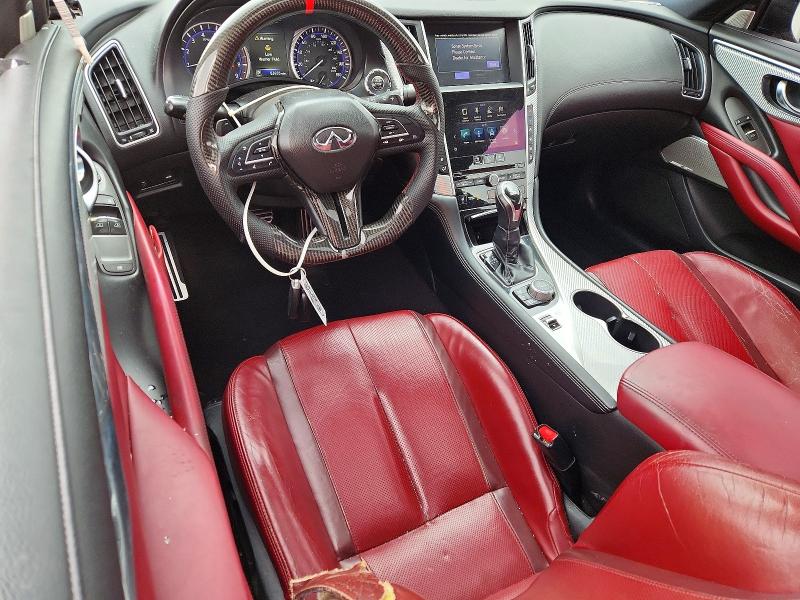 2017 Infiniti Q60 VIN JN1EV7EK7HM362988 COPART salvage auction — SIDE, Ca - Salvage Certificate, sold $1,300 on 2026-07-20 (photo 8)