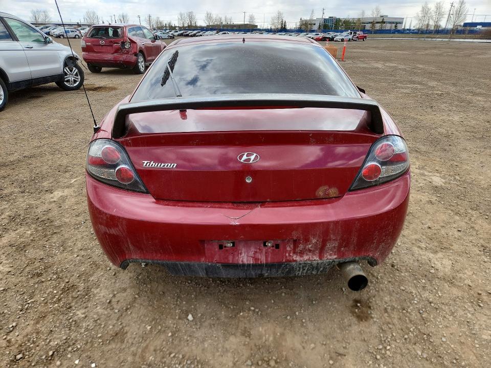 2008 Hyundai Tiburon VIN KMHHM65D88U278764 COPART salvage auction — SIDE, AB - BOS - SALVAGE, sold $175 on 2026-07-14 (photo 6)
