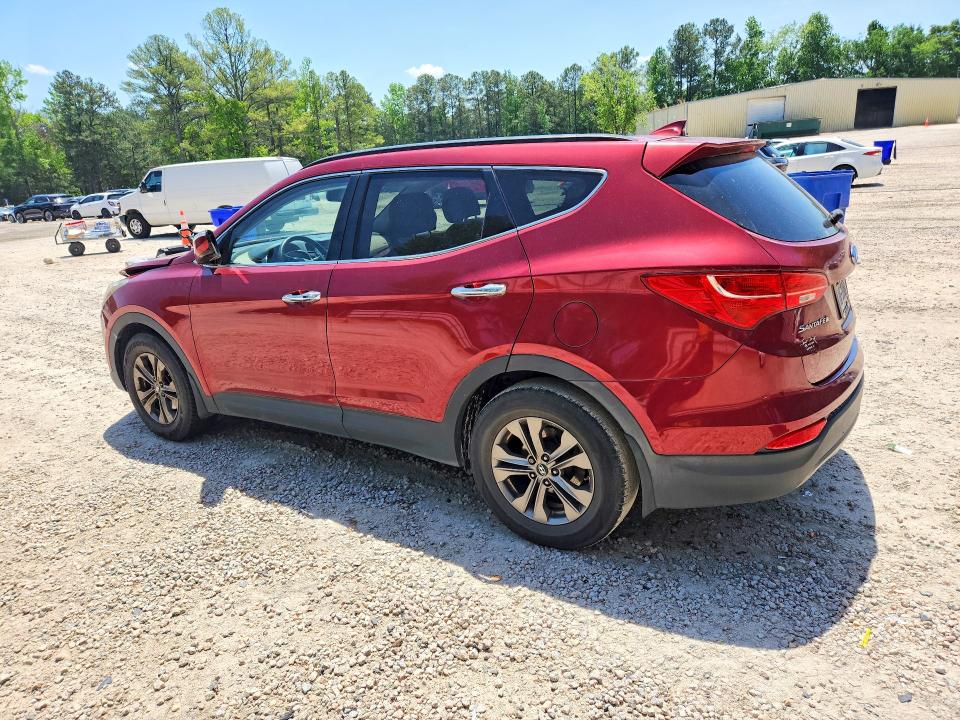 2014 Hyundai Santa fe VIN 5XYZU3LB7EG184350 COPART salvage auction — FRONT END, Nc - Salvage Certificate Of Title, sold $1,750 on 2026-07-10 (photo 2)