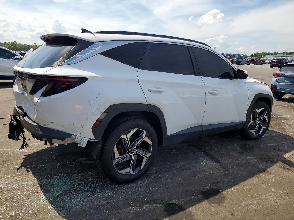 2022 Hyundai Tucson VIN KM8JFCA13NU075556 COPART salvage auction — REAR END, Fl - Certificate Of Destruction, sold $8,200 on 2026-07-13 (photo 3)