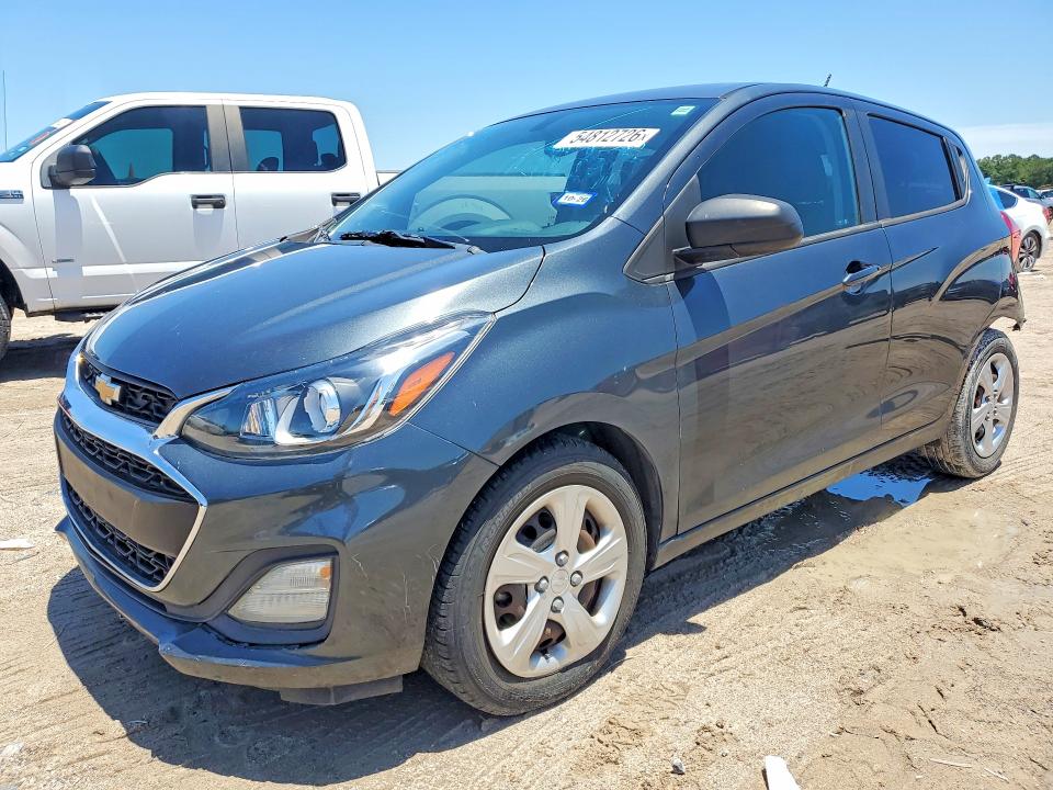 2021 Chevrolet Spark VIN KL8CB6SA5MC221624 COPART salvage auction — REAR END, Tx - Salvage Vehicle Title, sold $1,100 on 2026-07-24 (photo 1)