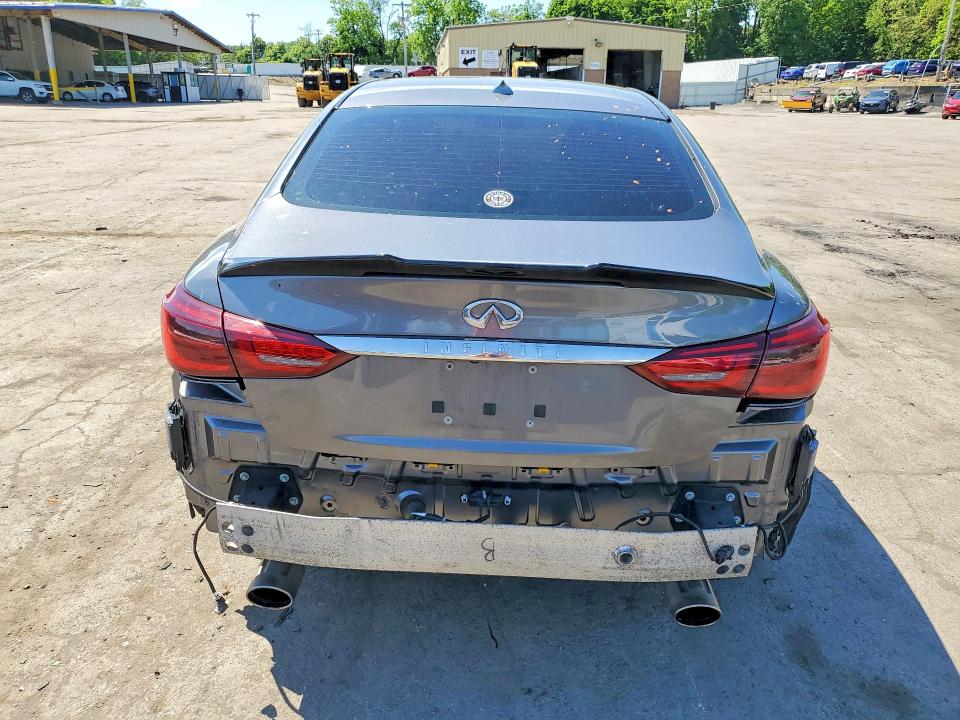 2021 Infiniti VIN JN1EV7BP9MM705116 COPART salvage auction — REAR END, Salvage Title, sold $450 on 2026-07-28 (photo 6)