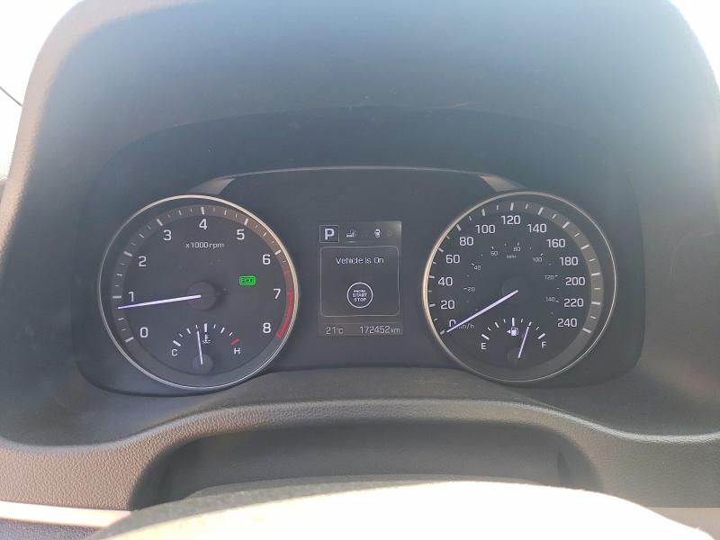 2017 Hyundai Elantra VIN KMHD84LF2HU266010 COPART salvage auction — FRONT END, On - Permit Salvage, sold $2,000 on 2026-07-07 (photo 9)