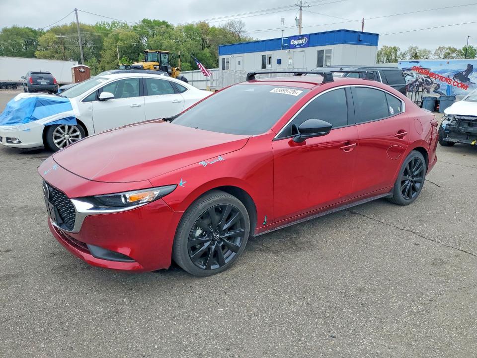 2025 Mazda 3 VIN JM1BPABM2S1760776 — COPART salvage auction photo
