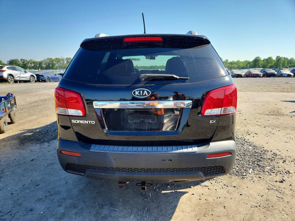 2013 Kia Sorento VIN 5XYKUCA60DG387652 COPART salvage auction — FRONT END, Va - Cert Of Title - Salvage, sold $1,050 on 2026-07-08 (photo 6)