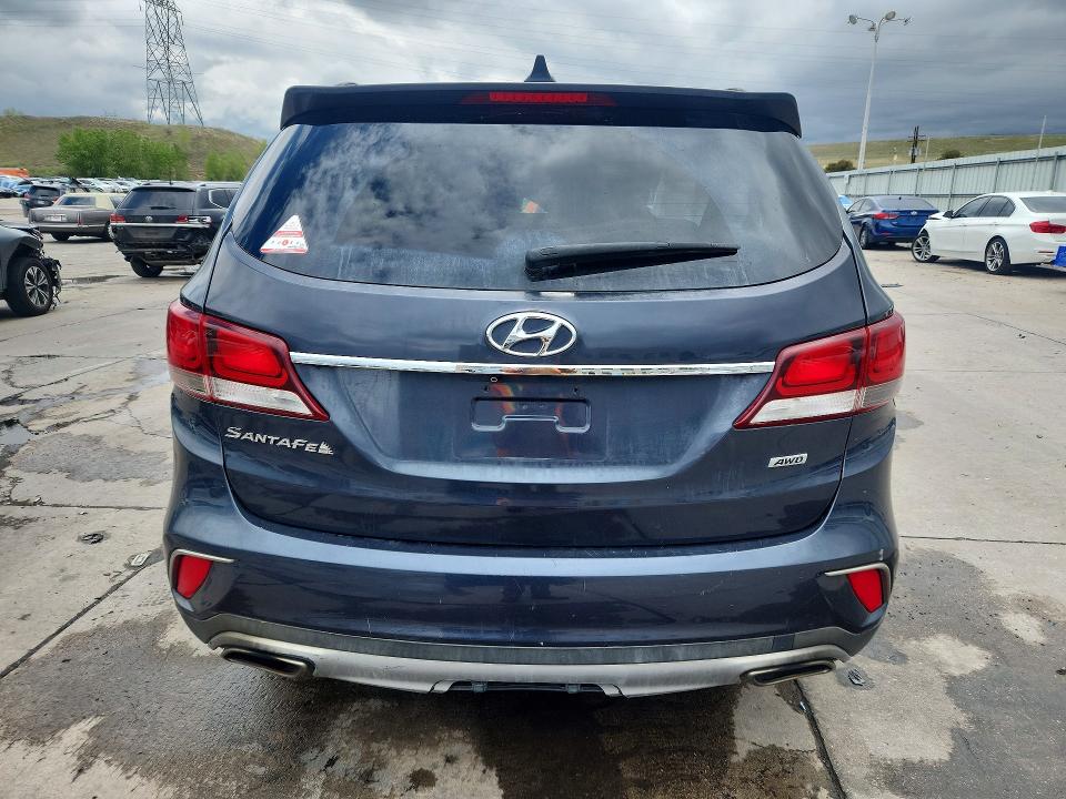 2017 Hyundai Santa fe VIN KM8SMDHF3HU244481 COPART salvage auction — FRONT END, Co - Public - Salvage Title, sold $1,150 on 2026-07-27 (photo 6)